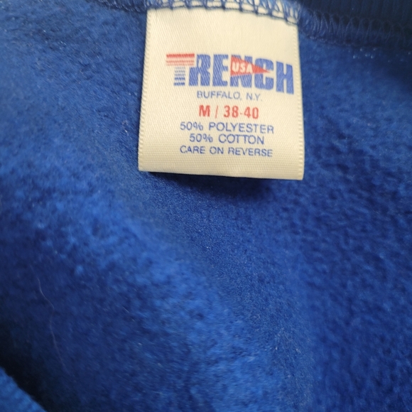 Vintage 1990 Buffalo Bills AFC Champs, 1991 Super Bowl XXV sweatshirt - Picture 5 of 7
